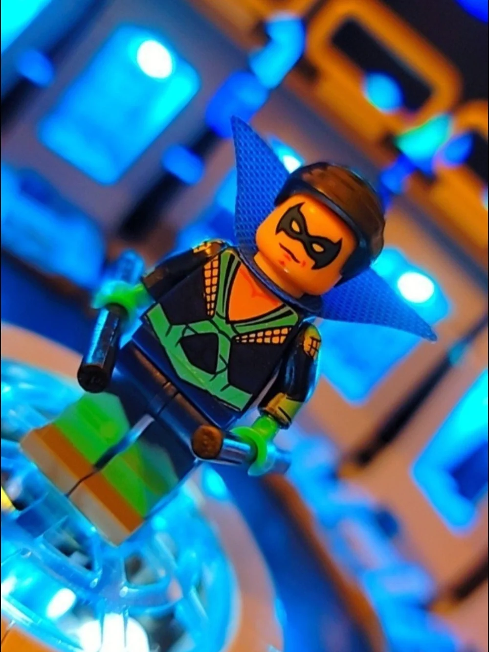 Batman Nightwing Minifigure Lego Compatible